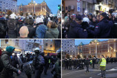 Haos, nasilje i napad blokadera na policiju: Ko ne želi da javnost vidi šta je pronađeno u Rektoratu? (VIDEO)