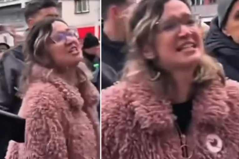 Blokaderka za psihijatriju! Zgubidanka urlala na policiju! (VIDEO)