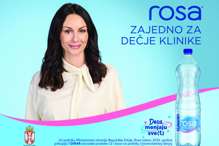 Rosa i Ministarstvo zdravlja potpisali sporazum o podršci dečjim klinikama širom Srbije