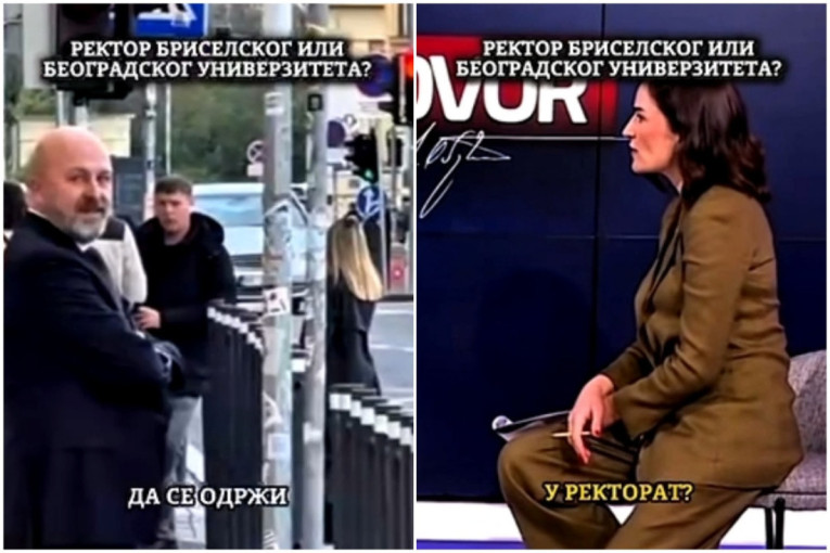 Rektor se redovno sastaje sa ambasadorima: Javno priznao na tajkunskoj televiziji (VIDEO)