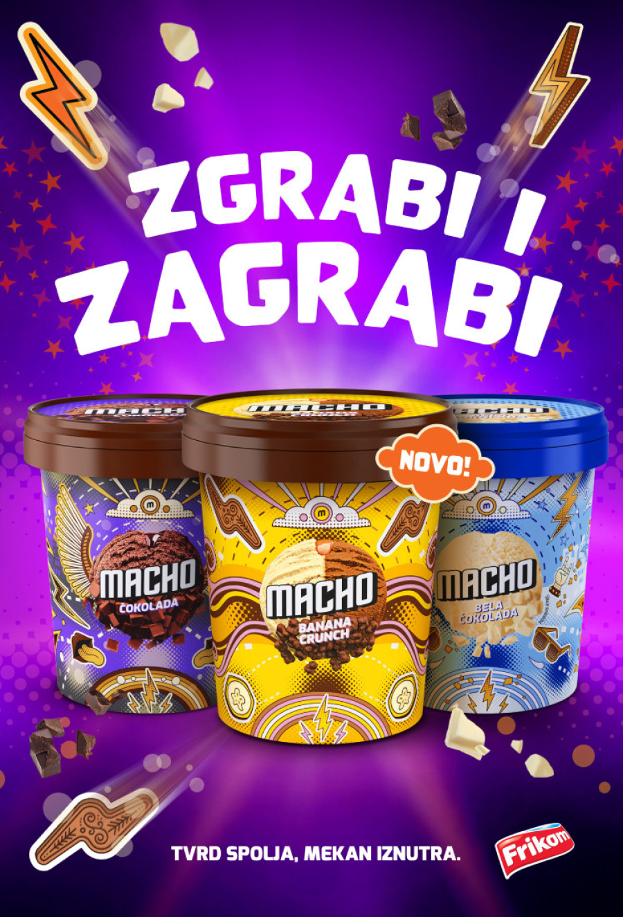 Macho širi ponudu: Stižu novi voćni sendvič i još veće izdanje popularnog ukusa