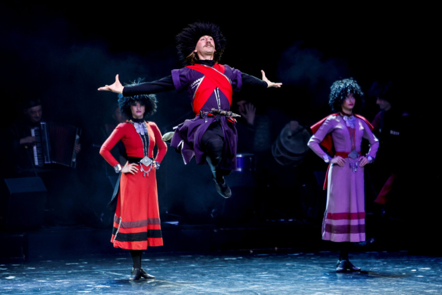 "Leteći Gruzijci" napravili haos u Beogradu: Spektakl koji je publiku ostavio bez daha (FOTO)