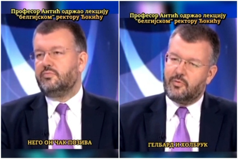 Antić sve objasnio! Profesor održao lekciju "belgijskom" rekotoru Đokiću (VIDEO)