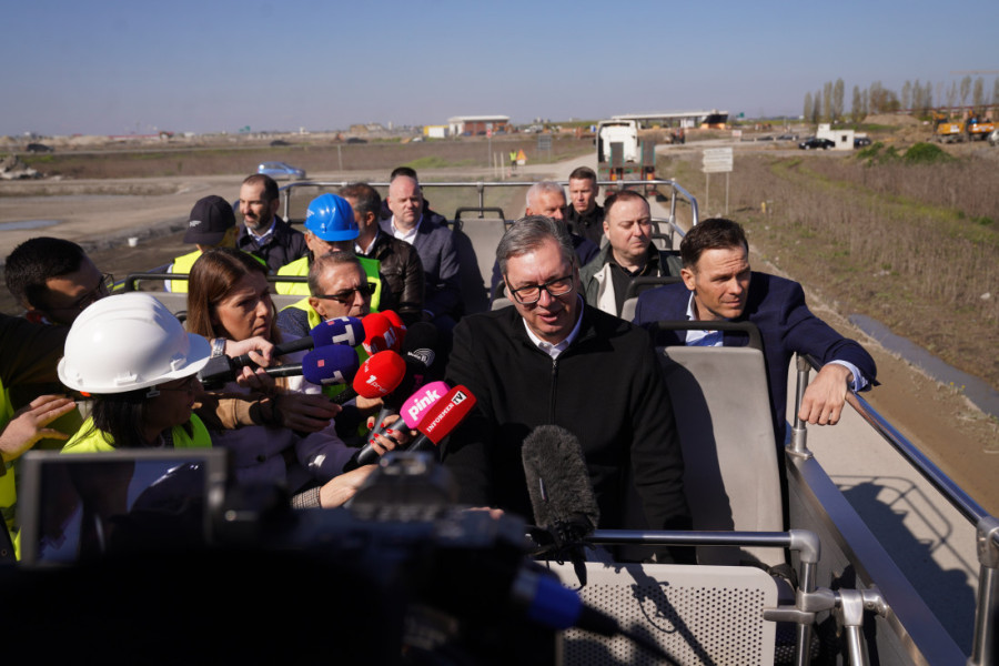 Predsednik Vučić obišao EXPO: Ovo će biti najlepši deo Beograda (FOTO/VIDEO)