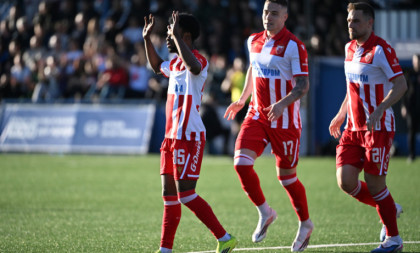 Ovusu srušio svoj Radnik: Zvezda se mučila u Surdulici, pamtiće se bizaran autogol Elšnika!