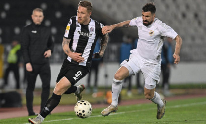 Partizan - Čukarički 0:0: Sedam minuta nade za crno-bele!