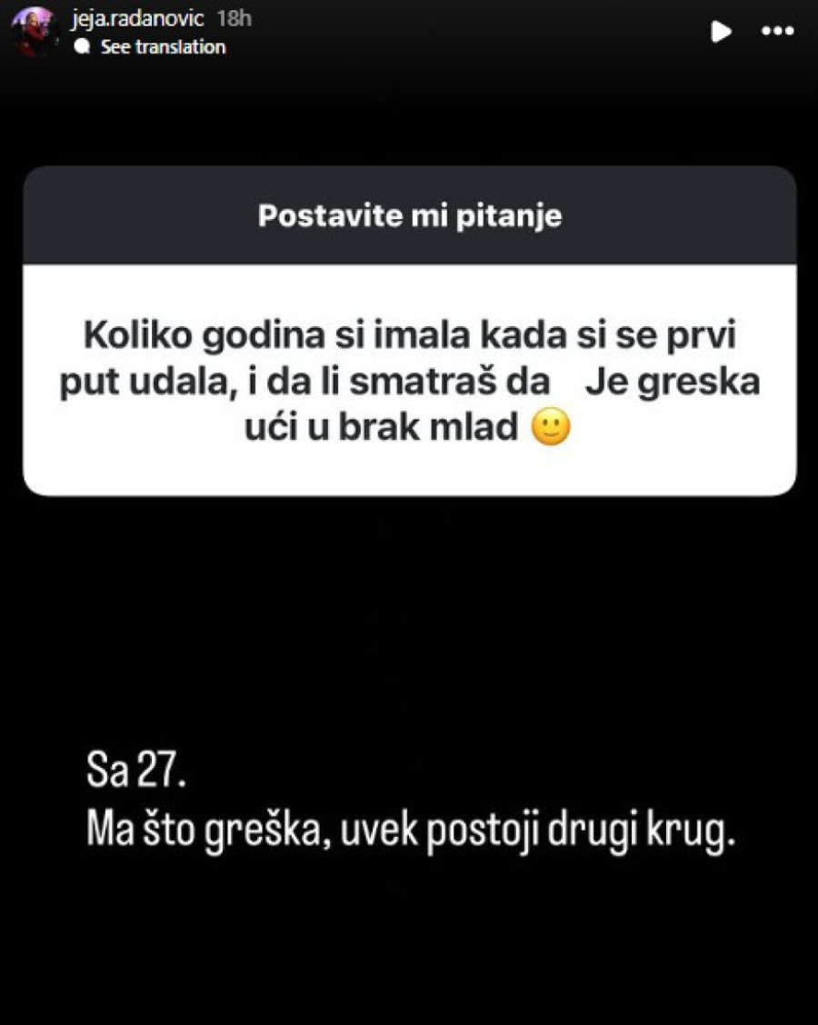 Jelena Radanović se prvi put udala s 27 godina: Sada se pored Slobe osećam kao popadija! (FOTO)