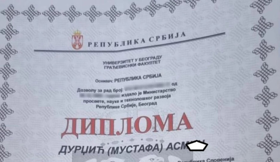 Asmin završio ovaj državni fakultet u Beogradu: Njegov otac objavio diplomu, otkrio s kojim prosekom je završio!