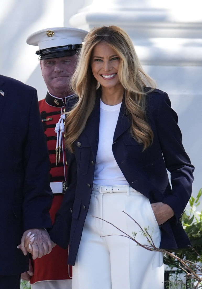 Minimalistički, a moćno: Uskršnji stajling Melanije Tramp može da posluži kao inspiracija mnogima (FOTO)