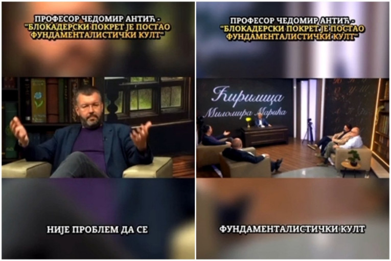 Antić žestoko o blokaderima: Postali ste fundamentalistički kult!