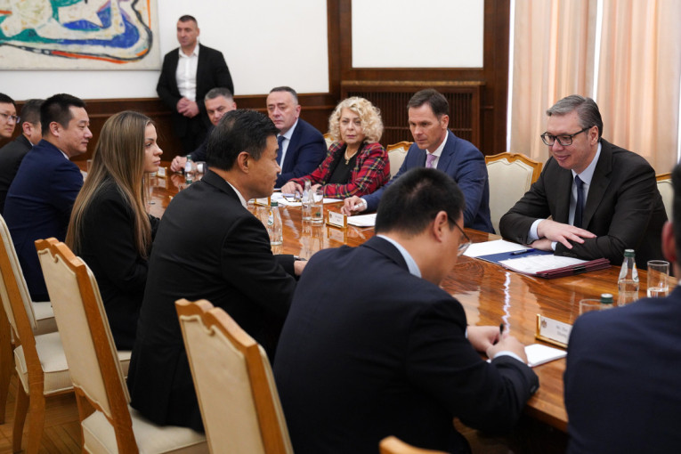 Predsednik Vučić sastao se sa specijalnom izaslanicom UK Karen Pirs! (FOTO/VIDEO)