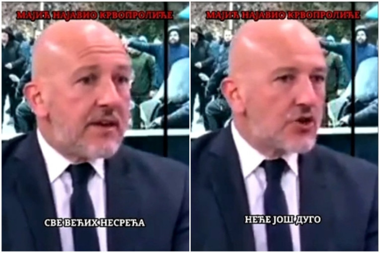 Ove reči lede krv u žilama! Majić najavio krvavi scenario na ulicama (VIDEO)