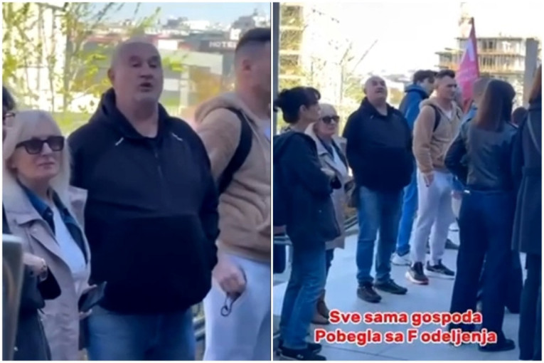 Blokaderi počeli i da kunu! Od nemoći samo vređaju i urlaju (VIDEO)