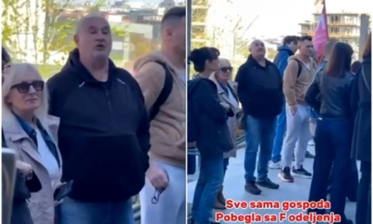 Blokaderi počeli i da kunu! Od nemoći samo vređaju i urlaju (VIDEO)