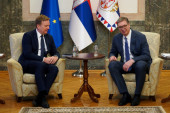 Vučić sa Sorensenom: Jednostrane mere Prištine ozbiljan pritisak na sprski narod (FOTO)
