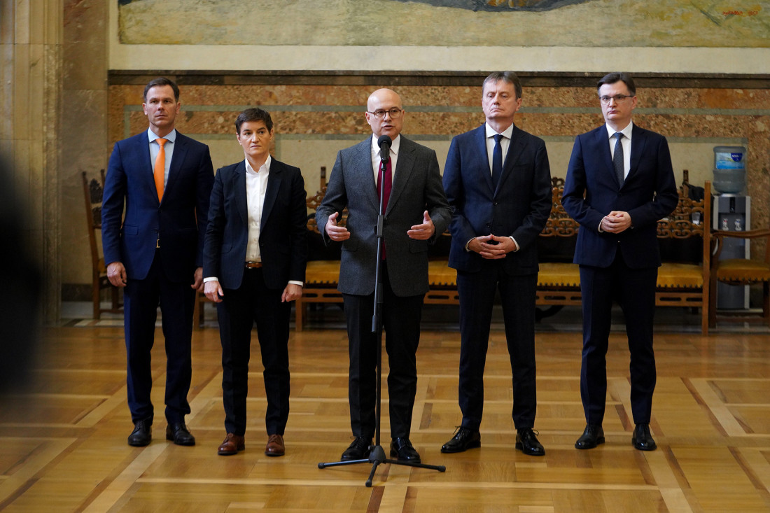 Oni pričaju sa Piculom, a unutar svoje države neće: Vučević nakon konsultacija otkrio i šta čeka njihovu stranku u aprilu (VIDEO)