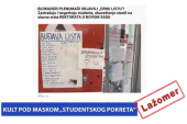 Kult pod maskom "studentskog pokreta" (VIDEO)