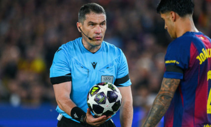 UEFA suspendovala Rumuna: Greške na meču Barse i Atletika ga skupo koštale!