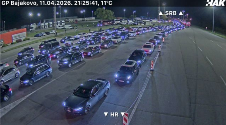 I dalje haos na granici sa Hrvatskom! Juče držali decu 10 sati, i sada kolone nepregledne! (FOTO)