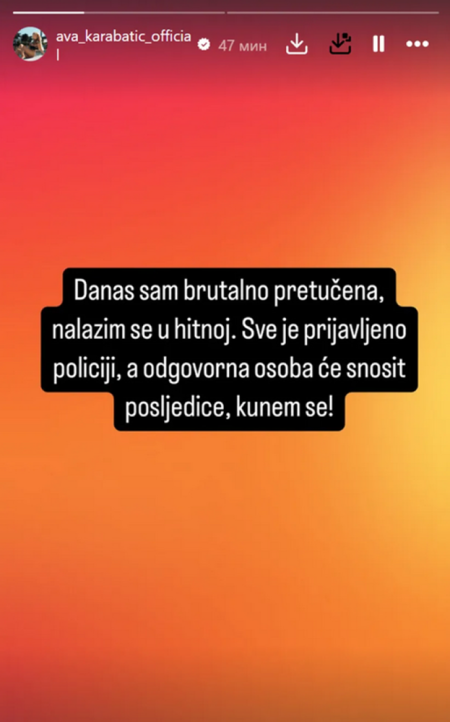 Živeli u iznajmljenom stanu, nije imao ni dinara! Ava Karabatić iznela nove detalje o vereniku nakon tvrdnji da ju je pretukao