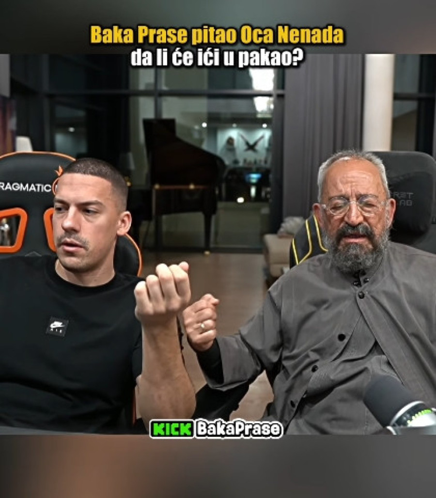 Baka Prase se sukobio sa ocem sveštenikom: "I vera košta, pop neće da dođe bez para"