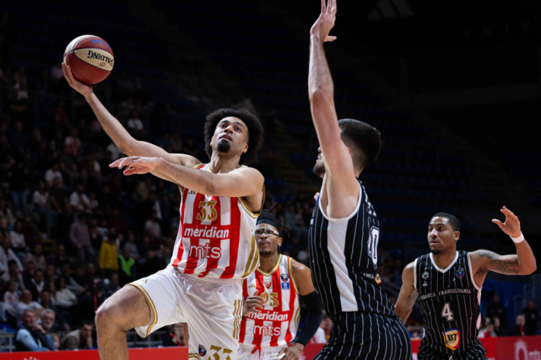 Crvena zvezda - Kluž: Crveno-beli kontrolišu utakmicu!