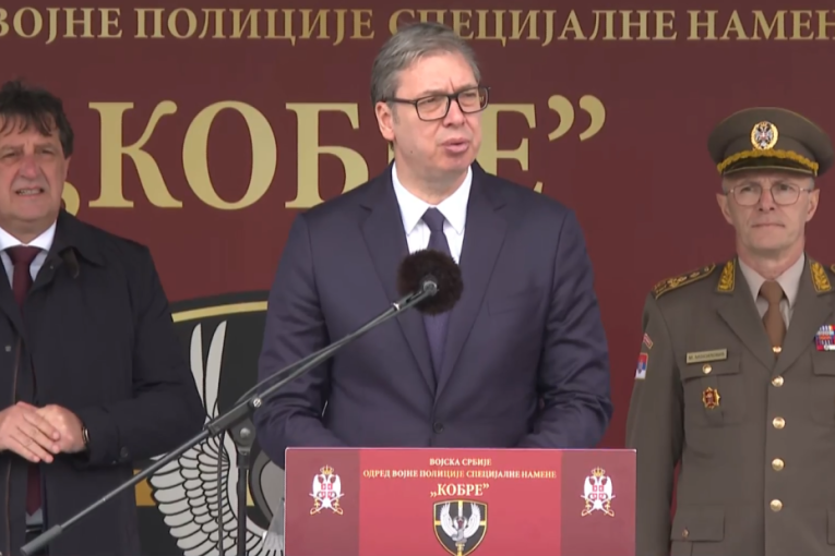 Čelična pesnica Srbije slavi svoj dan: Vučić sa "Kobrama": Izgradili smo nešto što niko 48 godina nije ni pomislio da izgradi (VIDEO)