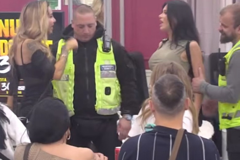 Stanija i Aneli na ivici tuče! Reagovalo obezbeđenje posle haosa (VIDEO)
