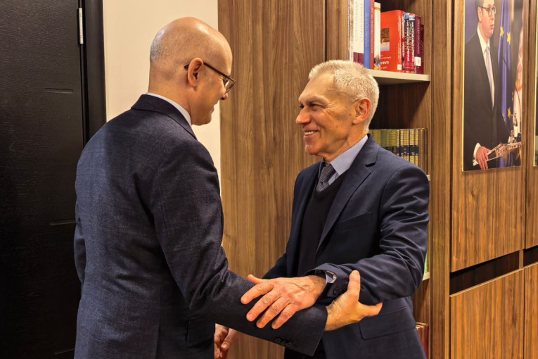 Vučević sa Harčenkom o međunarodnim prilikama,bezbednosnim i ekonomskim izazovima