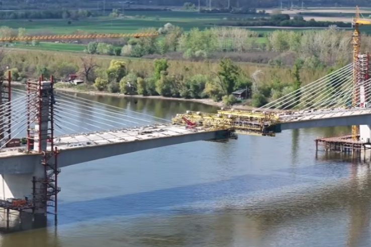 Nova žila kucavica Srbije: U aprilu spajanje krakova mosta na Fruškogorskom koridoru!