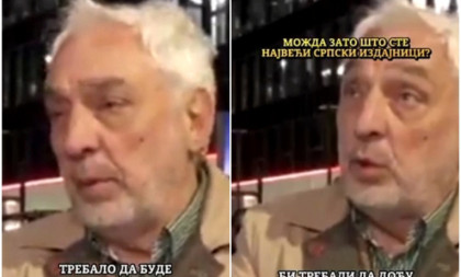 "Jako sam nezadovoljan, ne znam zašto nema više ljudi": Počela kuknjava blokadera jer niko ne želi da spasava tajkunske medijske trovačnice