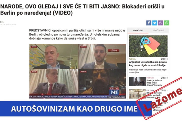 Lažomer: Autošovinizam kao drugo ime (VIDEO)