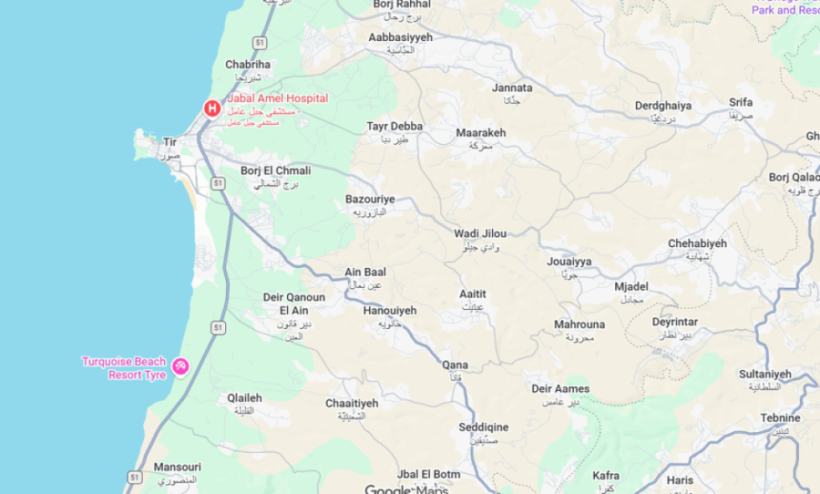 Epl optužen da je sa mapa uklonio imena sela sa juga Libana: Ovo je "digitalni genocid" (FOTO)