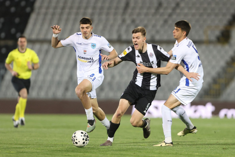 Partizan - Železničar 2:1: Kostić iskoristio veliku grešku Popovića (VIDEO)