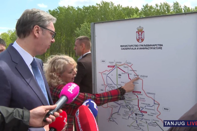 Istorijski dan za Banat: Vučić otvorio železnički most na Tamišu, vrednost projekta 12,5 miliona evra! Otkrio kada će se znati termin izbora