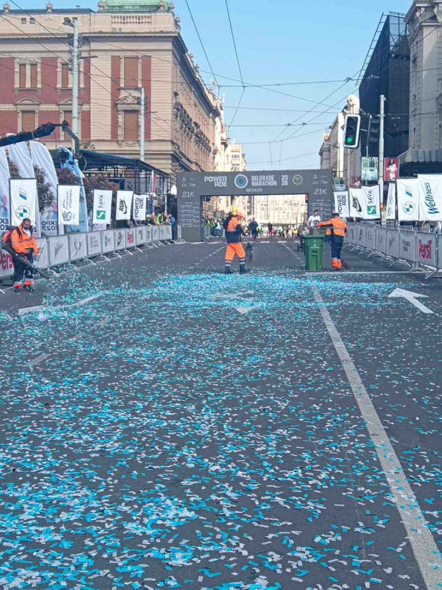 „Čistoća“ nastavlja maraton i posle „Beogradskog maratona“