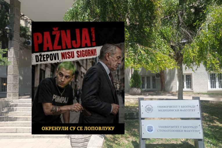 Za nevericu! Blokaderi se sastali sa dekanom Medicinskog fakulteta, pa mu ukrali novčanik (VIDEO)