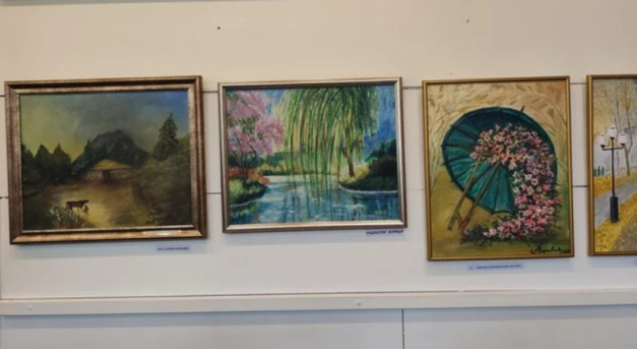 Umetnost bez barijera u Pančevu: Otvorena velika izložba slika Saveza invalida rada Vojvodine (FOTO)