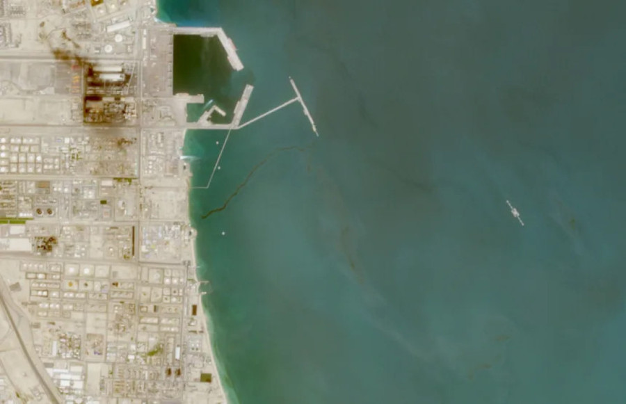 Izlivena nafta vidi se iz svemira: Satelitki snimci otkrili razorne posledice rata na Bliskom istoku