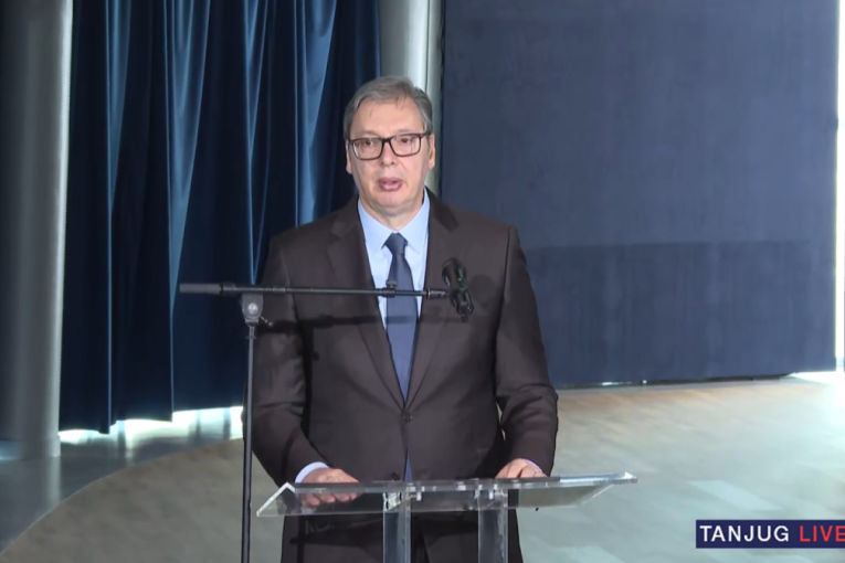 Vučić na otvaranju vidikovca na Kuli Beograd: Veličanstven pogled na ceo grad, počela ceremonija na 41. spratu nebodera (FOTO/VIDEO)