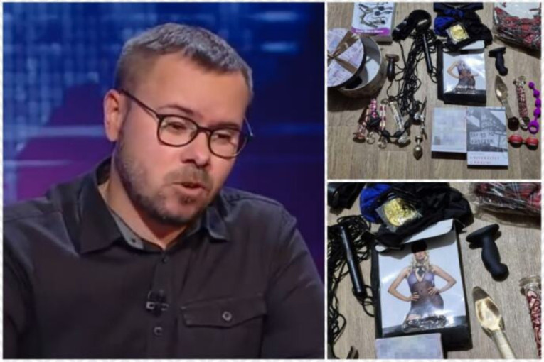 Profesor blokader zaustavljen na granici sa koferom punim se*sualnih pomagala! Vibratori, japanske kuglice, sado-mazo oprema! (FOTO/VIDEO)