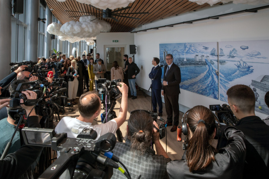 Vučić otvorio vidikovac na 41. spratu Kule Beograd: Ovo pripada svim građanima! Govorio o Mladiću, izborima, blokaderskoj kampanji