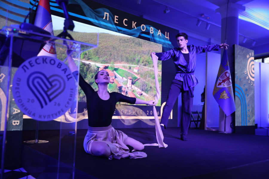 Leskovac zvanično proglašen prestonicom kulture za 2026. godinu: Ogledalo cele jedne zemlje (FOTO)