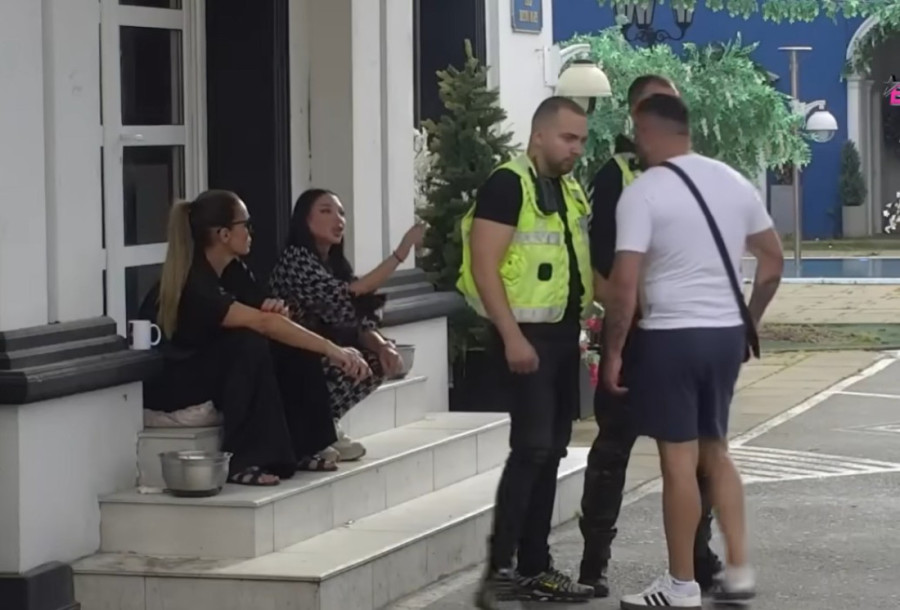 Asmin i Maja ponovo zaratili zbog Stanije: Urlali iz petnih žila, obezbeđenje stoji između njih (VIDEO)