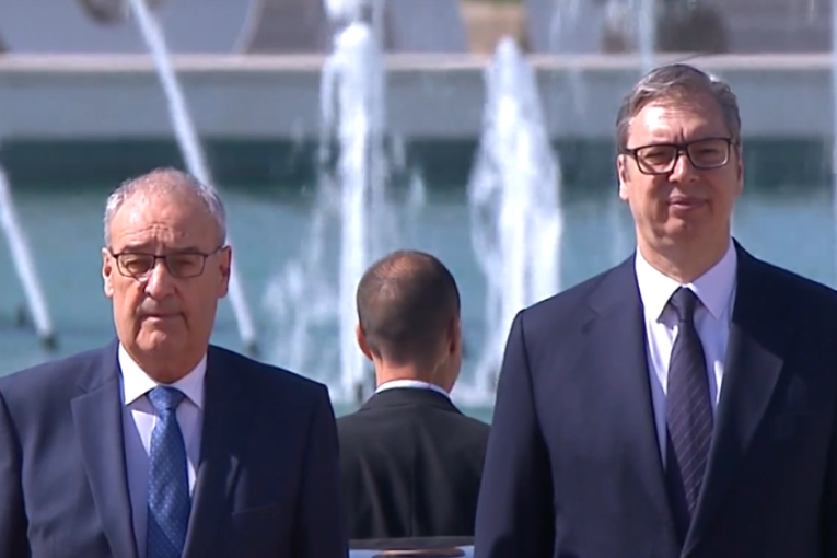 Predsednik Vučić dočekao švajcarskog predsednika uz najviše počasti! (FOTO/VIDEO)
