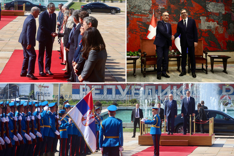 Vučić dočekao Parmelena uz najviše počasti, u toku razgovor u četiri oka (FOTO/VIDEO)