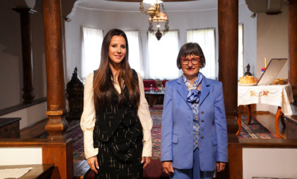 Tamara Vučić sa suprugom predsednika Švajcarske u obilasku Beograda: Konak kneginje Ljubice i Hram ostavili bez daha (VIDEO)