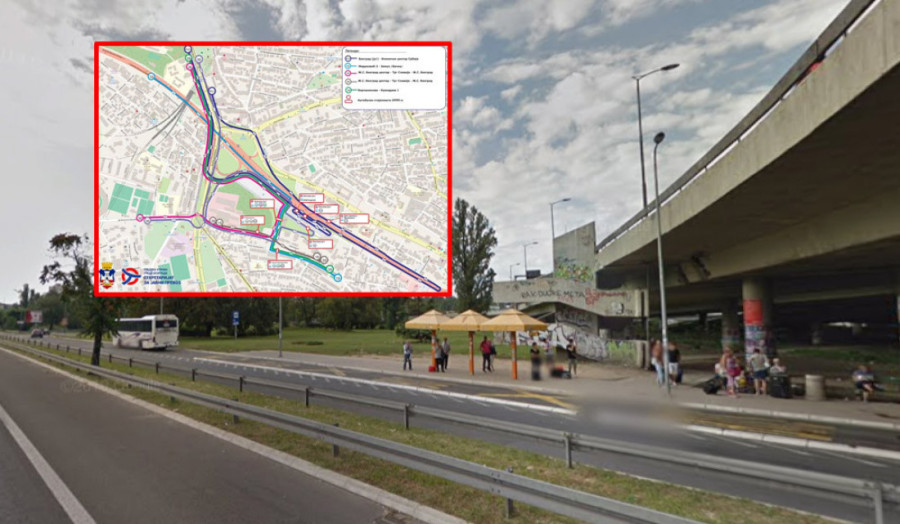 Snimak bahate vožnje iz Beograda šokirao mreže: Vozač "golfa" divljao pa presekao put u suprotnom smeru