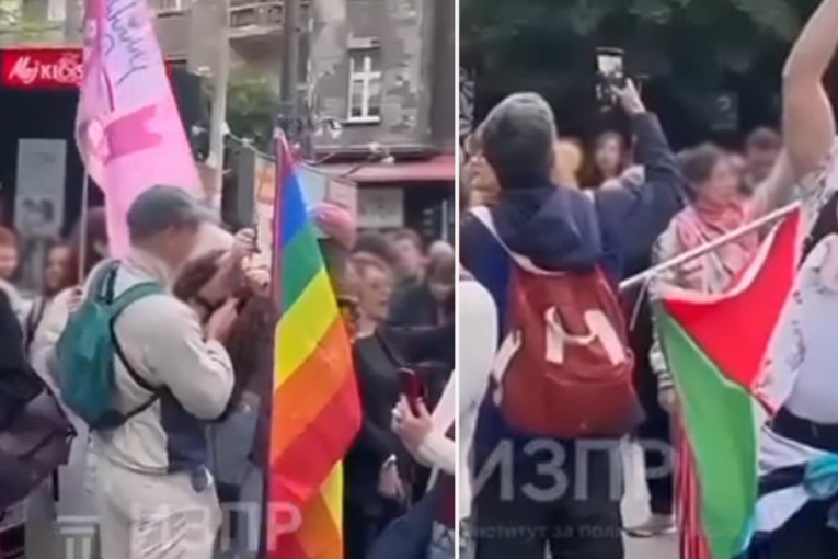 Lažna briga za Palestinu, prava meta Srbija: Skandal ispred RTS ogolio blokadersku agendu