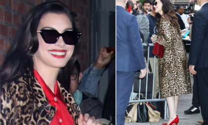 Njoj sve dobro stoji: En Hatavej pršti od samopouzdanja u hrabrom izdanju (FOTO)